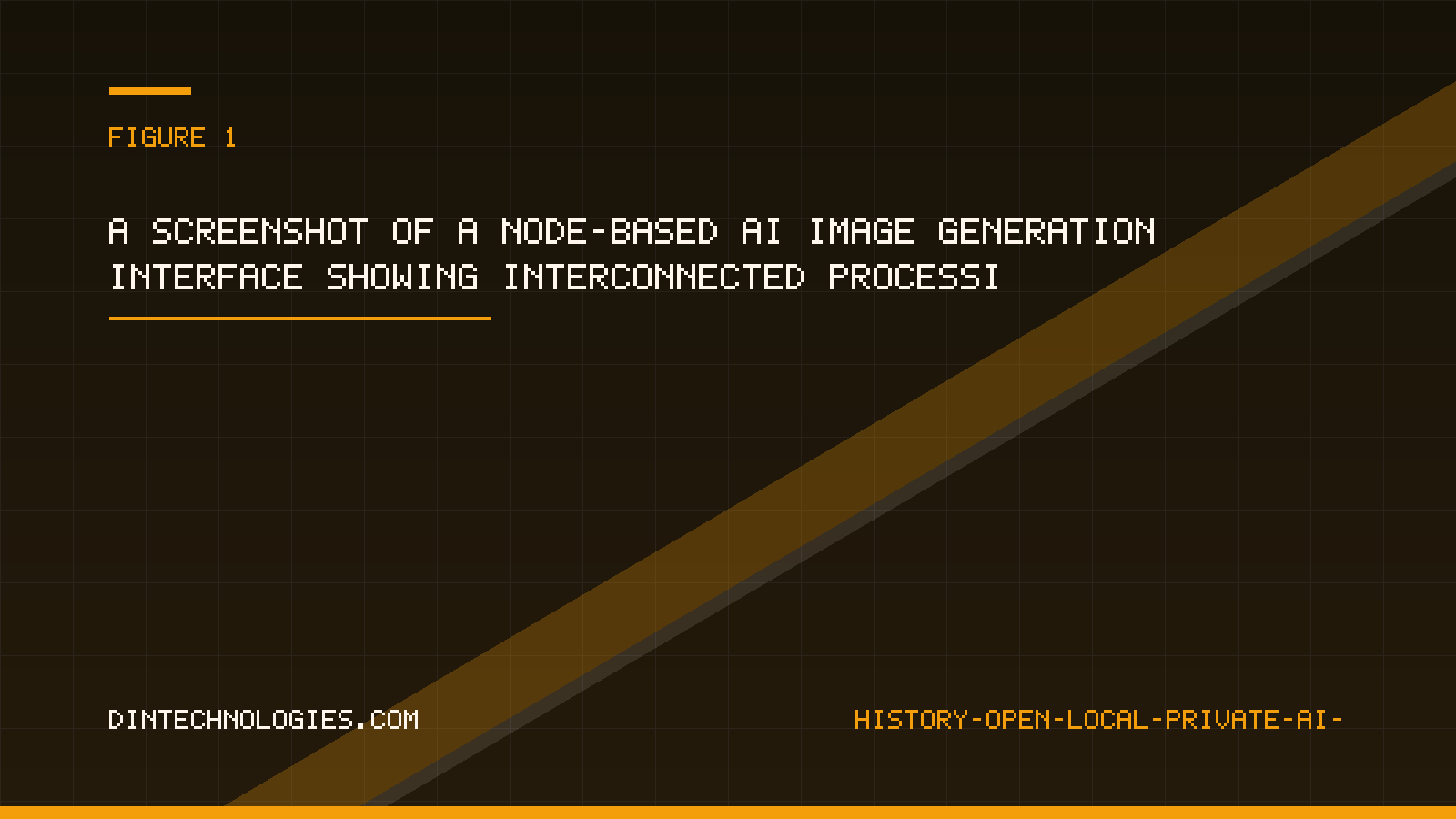A screenshot of a node-based AI image generation interface showing interconnected processing blocks