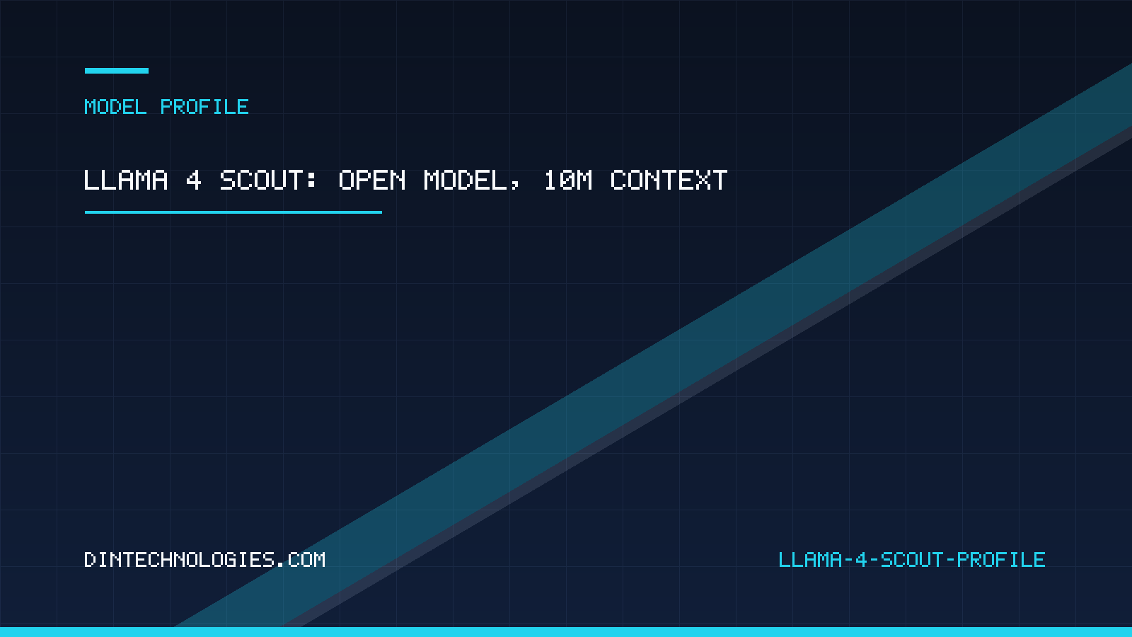An abstract diagram of a long-context multimodal model holding a huge document band, labeled 10M tokens