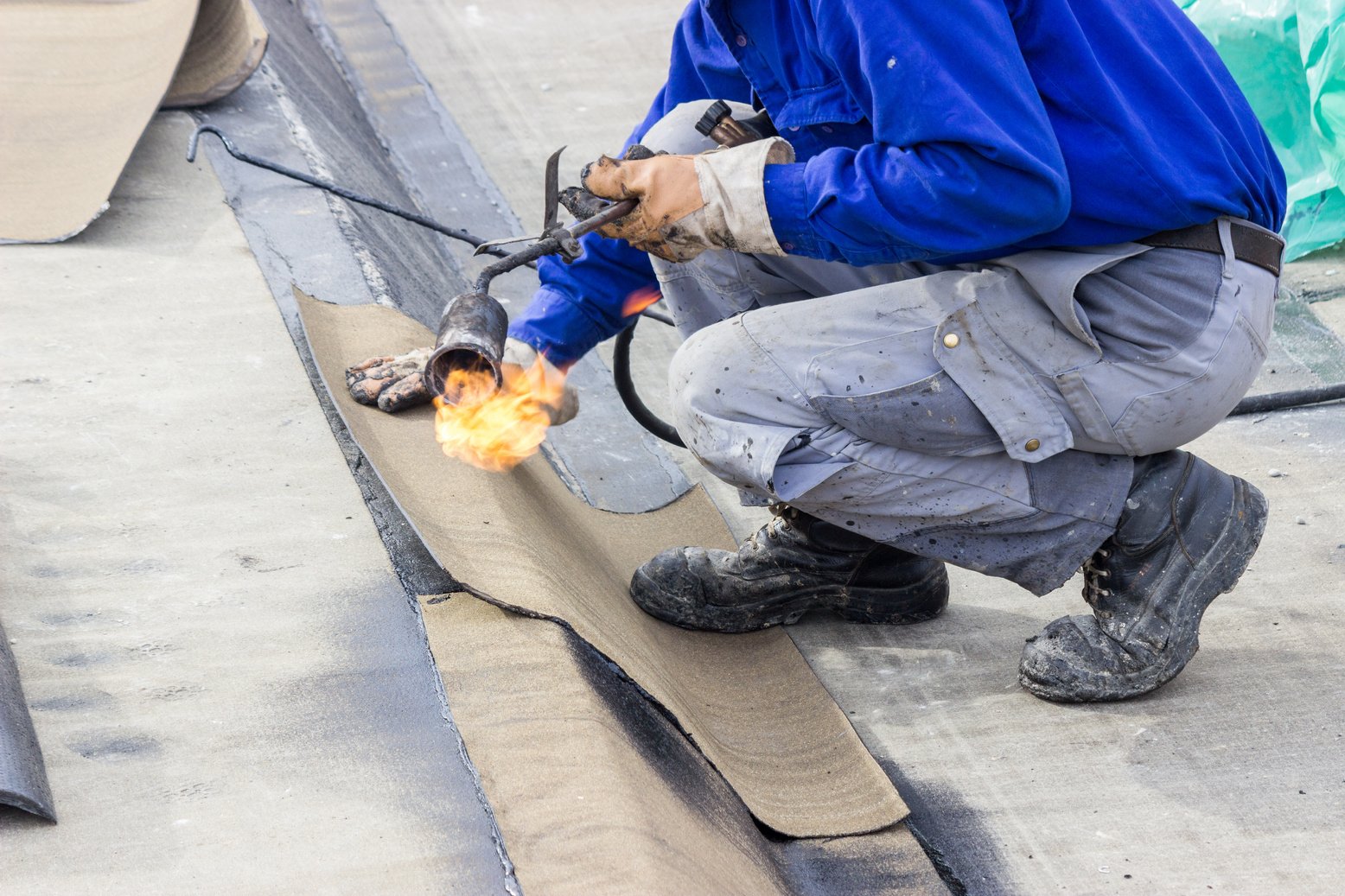 floor slab waterproofing works